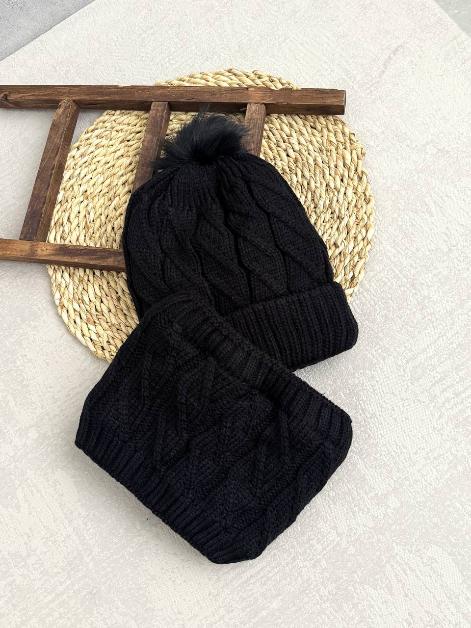 عکس کلاه مشکی پمپی - شماره 2